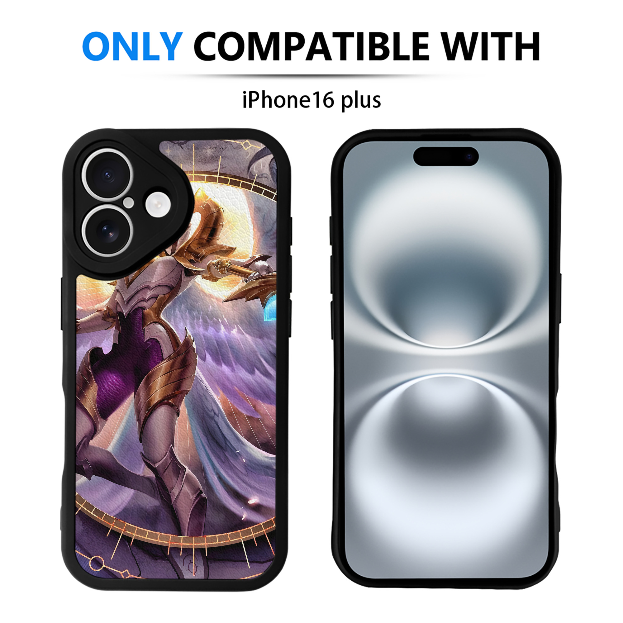 リーグ・オブ・レジェンド League of Legends LOL 【iPhone 16シリーズ対応】シリコンスマホケース（レザー調） 材質：シリコン